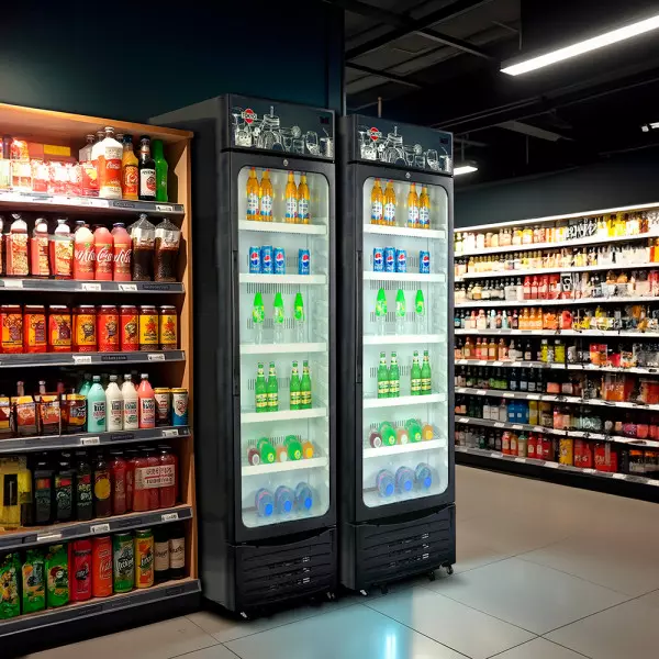 Imagen miniatura de EXPOSITOR VERTICAL TOKYO-MOD TOKVS250 PANEL LED 250L COM/242L NETO