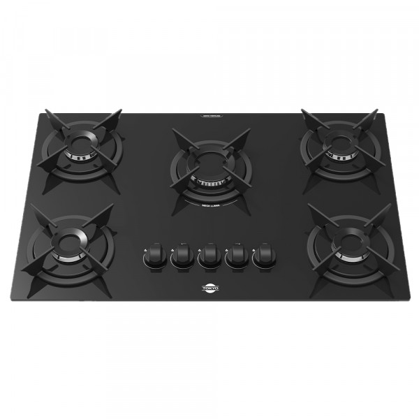 Imagen de ANAFE TOKYO A GAS COOK5HF 5 H MESA VITRO HORN. HIERRO FUNDIDO