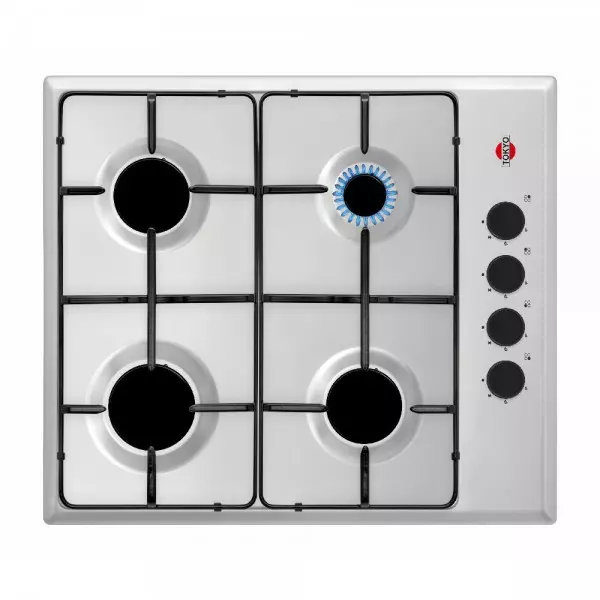 ANAFE A GAS TOKYO ANKA INOXIDABLE 4 HORNALLAS ENCEND. ELÉCTRICO COMANDO LATERAL