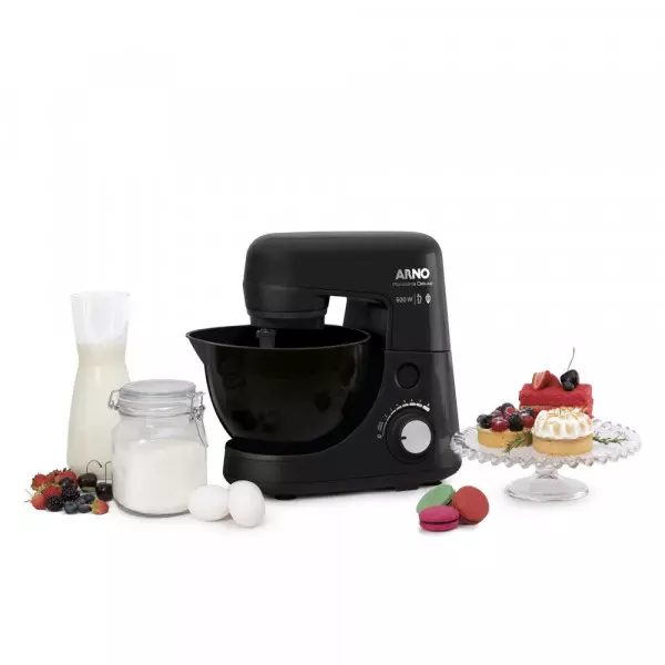 Imagen miniatura de BATIDORA PLANETARIA DELUXE SX34 NEGRA 4L