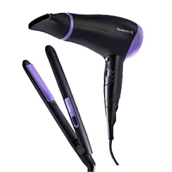 PLANCHA ALISADORA Y SECADOR STYLE ESSENTIALS GIFTPACK REMINGTON