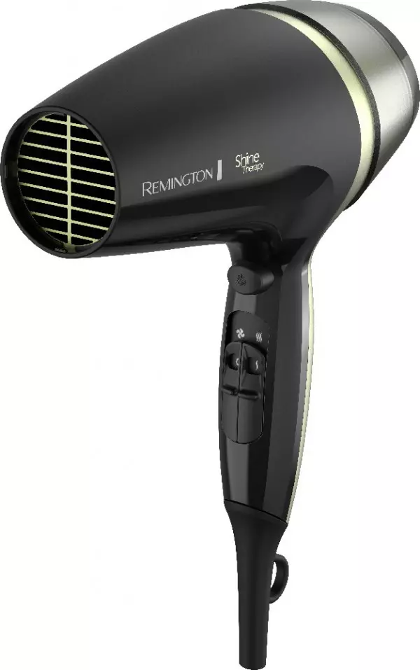 Imagen miniatura de SECADOR DE PELO REMINGTON D13A SHINE THERAPY AVOCADO