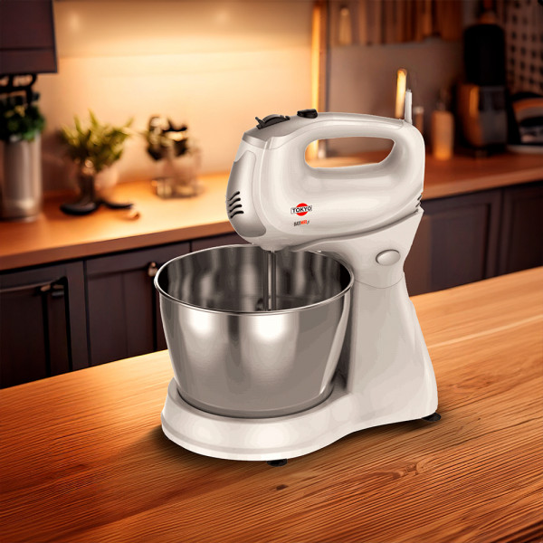 Imagen de BATIDORA TOKYO BATIMAX BLANCA 5 VELOCIDADES 1 BOWL INOX 3 LTS 220V/50HZ