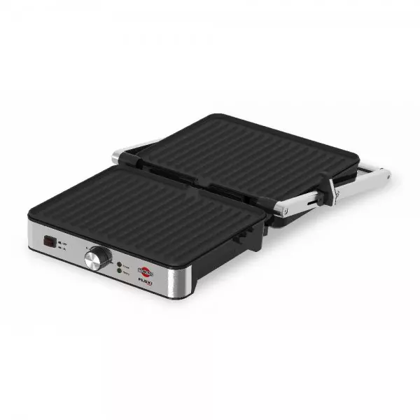 Imagen miniatura de CHURRASQUERA PLANCHA GRILL TOKYO FLEXI 360 2000W 220V 50HZ