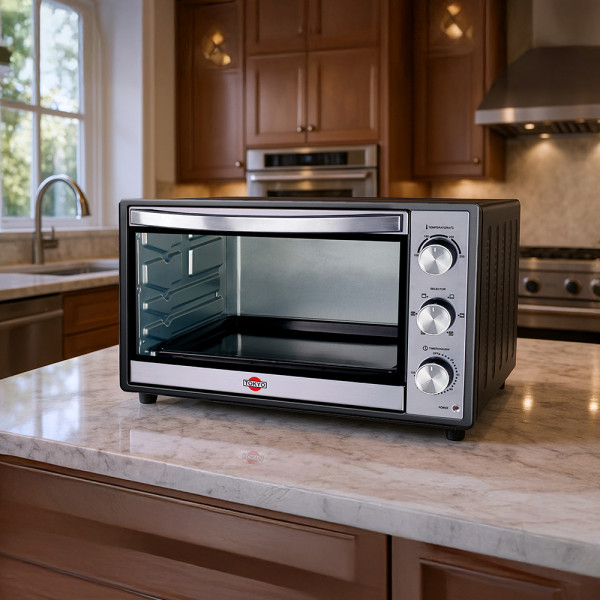 Imagen de HORNO ELECTRICO TOKYO LISTO PLUS 66LTS NEGRO 2REJ/1BAND/1REC.MIG./1AGARRAD.+SELE