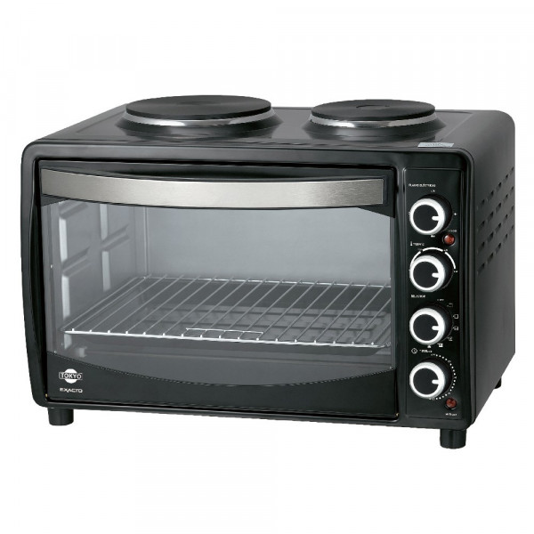 Imagen de HORNO TOKYO EXACTO CON CONVECTOR 42L 2 PLACAS ELECTRICAS 3100 W