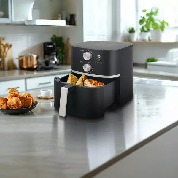 Imagen miniatura de AIR FRYER TOKYO FRIGGE CYCLONE 5,2L 200°C ANTIADHERENTE TIMER 60 MIN