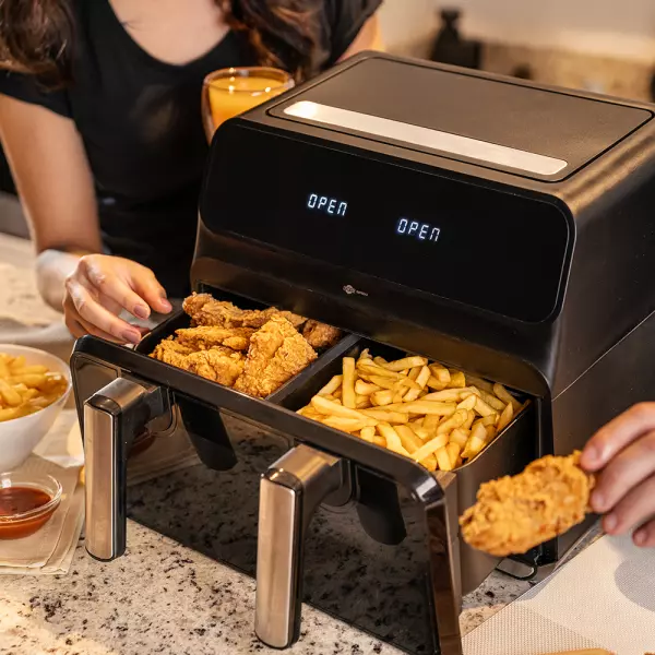 Imagen miniatura de AIR FRYER TOKYO SUPREMA 8L DOBLE CANASTA