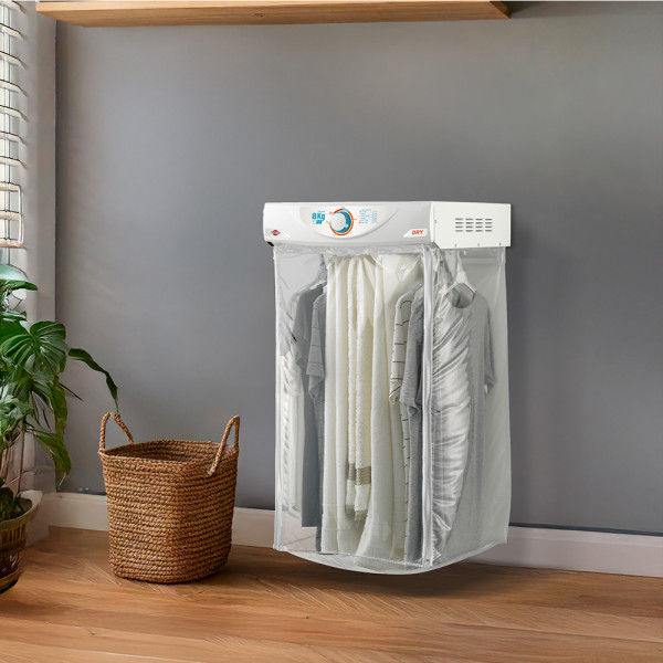 Imagen de SECARROPAS COLGANTE TOKYO DRY 8KGS CON 9 ESPACIOS PARA COLGAR 65°C + ANTIARRUGAS