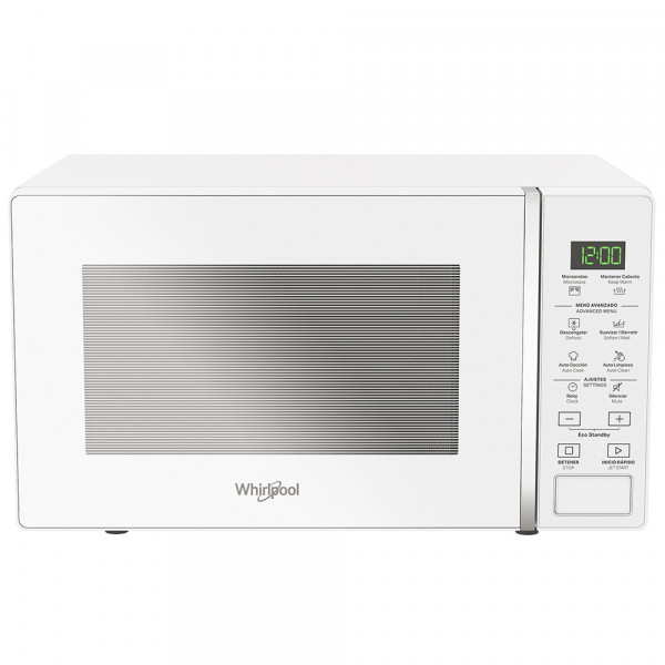 MICROONDAS WHIRLPOOL WMS20BZIM 20L S/ GRILL BLANCO