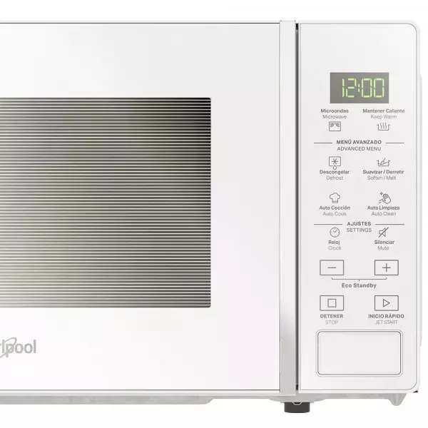 Imagen miniatura de MICROONDAS WHIRLPOOL WMS20BZIM 20L S/ GRILL BLANCO