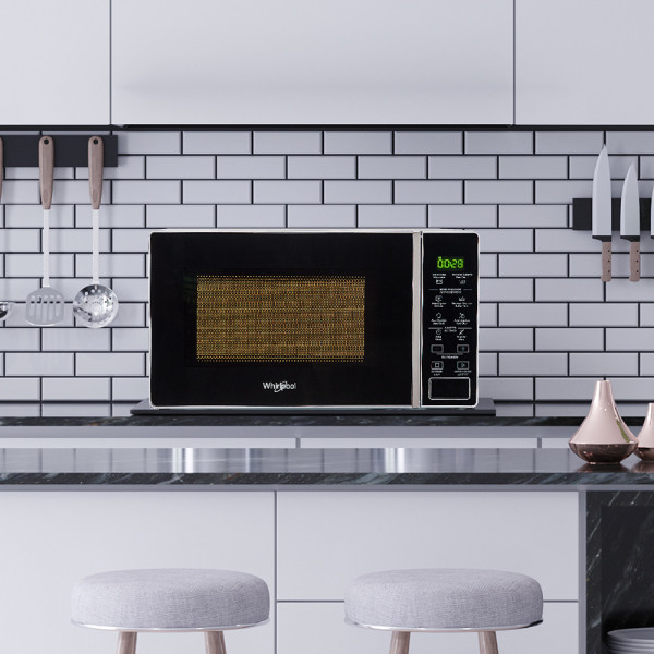 Imagen de MICROONDAS WHIRLPOOL WMS20S 20L S/ GRILL SILVER