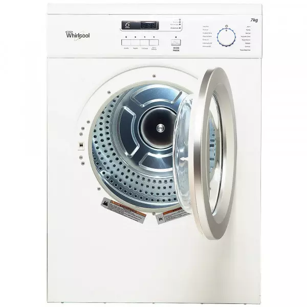 Imagen miniatura de SECARROPAS WHIRLPOOL WSR07SB 7KG RACK P/ CALZADOS