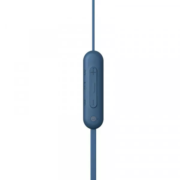 Imagen miniatura de AURICULAR SONY WI-C100 BLUE BT