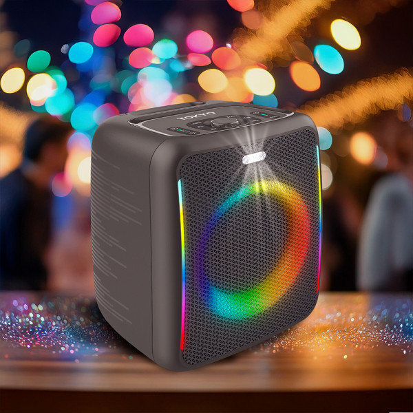 Imagen de PARLANTE TOKYO PARTY BOOM 10,5"  BATERIA 10800MAH BT-TWS 1 MICROF.