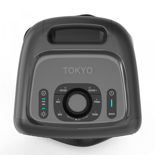 Imagen de PARLANTE TOKYO PARTY BOOM 10,5"  BATERIA 10800MAH BT-TWS 1 MICROF.