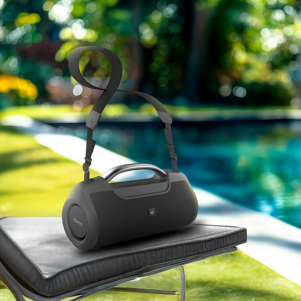 Imagen de SPEAKER PORTATIL TOKYO STORM BT 5.0 - 4*1800 MAH 60W- VOLT.CARGA -IPX5- FUNCION