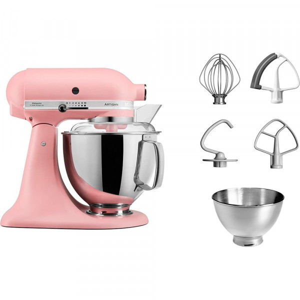 Imagen de BATIDORA KITCHENAID ARTISAN PLUS 5KSM175PSEDR PINK 4.8L BOWL EXTRA