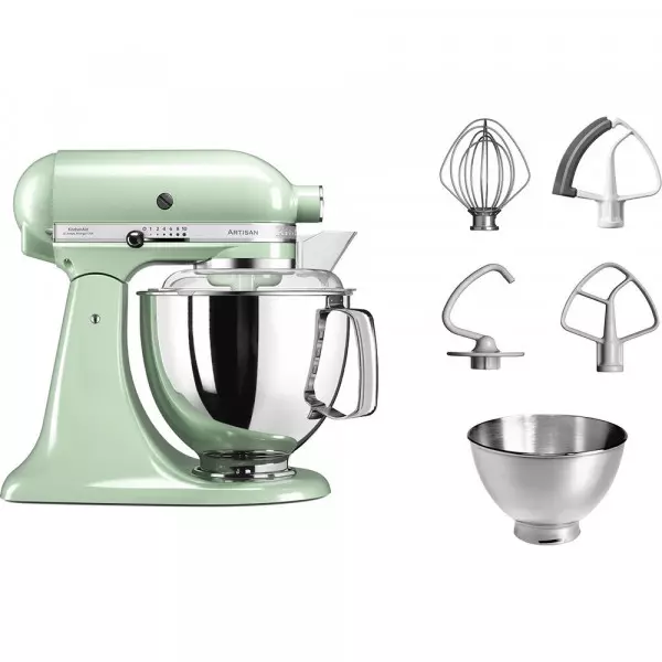 Imagen miniatura de BATIDORA KITCHENAID ARTISAN PLUS 5KSM175PSEPT PISTACHO 4.8L BOWL EXTRA