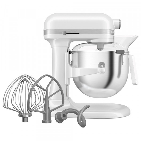 Imagen de BATIDORA KITCHENAID ARTISAN PROFESIONAL 5KSM70JPXEWH WHITE 6.9L