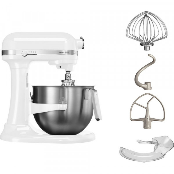 BATIDORA KITCHENAID ARTISAN PROFESIONAL 5KSM7591XEWH WHITE 6.9L