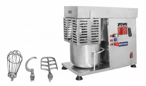 Imagen miniatura de BATIDORA MECANICA METVISA BAM-12 220V Ñ HP INOX