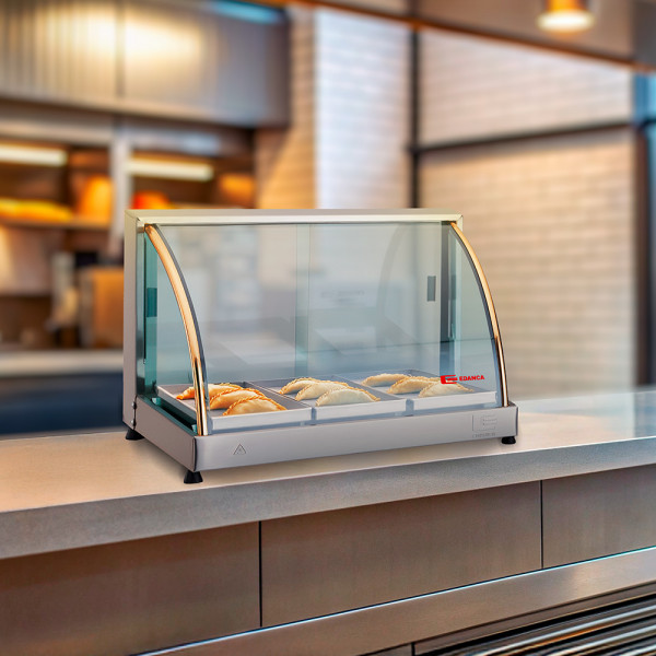 Imagen de EXHIBIDOR TERMICO EDANCA MOD EO-3 3 BANDEJAS SIMPLES