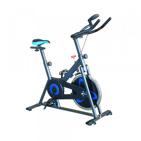 BICICLETA SPINNING SEMI PROFESIONAL EVOLUTION SP2600 130KG DISCO 20KG