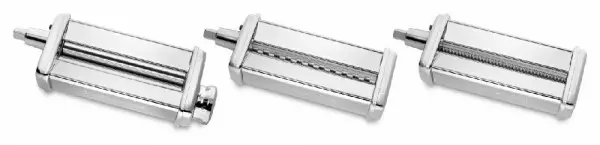 Imagen miniatura de ACCESORIO KITCHENAID KPRA RODILLOS P/PASTAS 3PZAS INOX