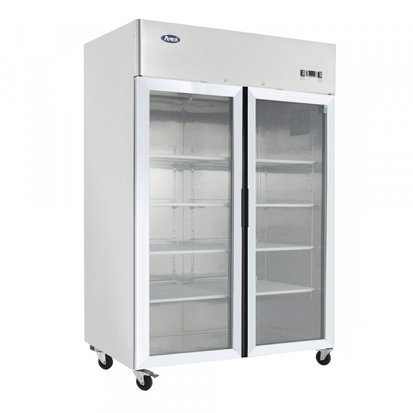 VISICOOLER COMERCIAL INOX ATOSA MOD.MCF8605 1300LTS 2PTAS  1 A 8
