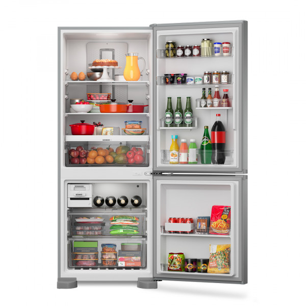 Imagen de HELADERA WHIRLPOOL COMBI WRE57CK 482/447L EVOX INVERTER FRIO SECO PANEL TOUCH