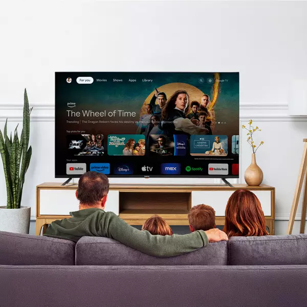 Imagen miniatura de SMART TV TOKYO GOOGLE TV 65 4K FRAMELESS C/ CHROMECAST INCLUIDO