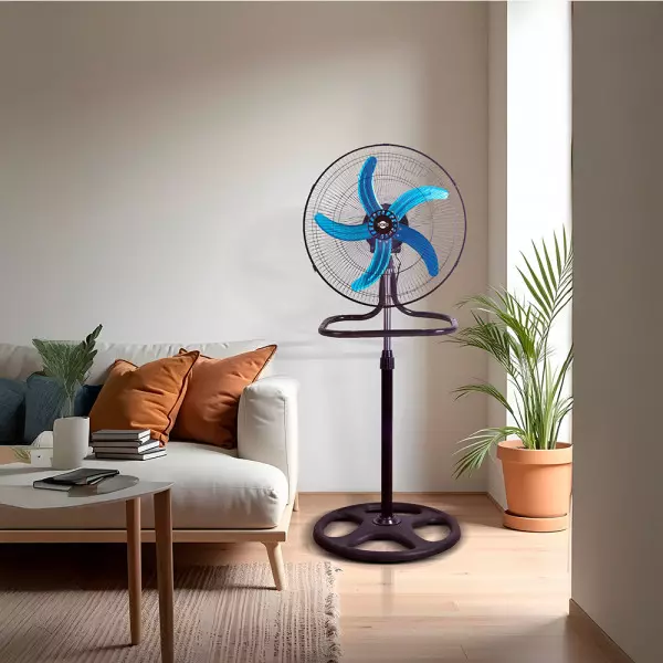 Imagen miniatura de VENTILADOR DE PIE TOKYO 18 3 EN 1 - PIE PISO PARED C/BASE REDONDA  ESTABLE