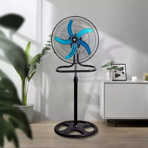 Imagen miniatura de VENTILADOR DE PIE TOKYO 18 3 EN 1 - PIE PISO PARED C/BASE REDONDA  ESTABLE