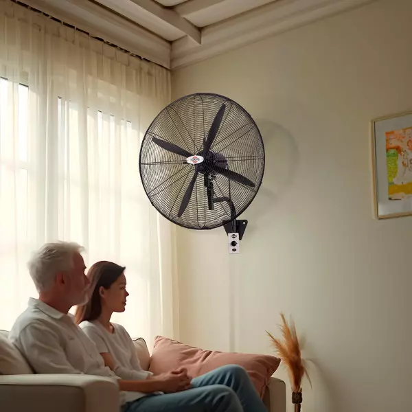 Imagen miniatura de VENTILADOR TOKYO INDUSTRIAL DE PARED 30 VETOKPAI30R 1320RPM C/CONTROL