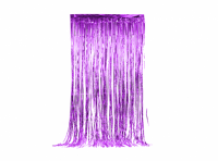 Imagen miniatura de GUIRNALDA PLASTICA METALIZADA BRILLANTE (2X1M) FUCSIA