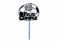 Imagen miniatura de TOPPER FELIZ CUMPLE PELOTA OLIMPIA