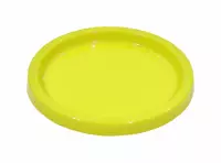 Imagen miniatura de BANDEJA PLASTICA CIRCULAR (21X2) AMARILLO