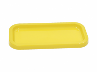 Imagen miniatura de BANDEJA PLASTICA RECTANGULO (30X14X2) AMARILLO