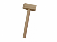 Imagen miniatura de MARTILLO DE MADERA CUADRADO