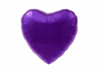 Imagen miniatura de GLOBO CORAZON (45X45CM) PURPURA