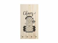 Imagen miniatura de TABLA PORTA LLAVES 29X15X1,5 CM 1136 STOLF