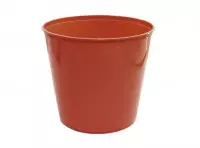 Imagen miniatura de MACETA PRAGA DE 16CM TEJA GEMPLAST