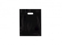 Imagen miniatura de PLP BOLSA RIÑONERA NEGRA 20X30 POL. 10 UND.