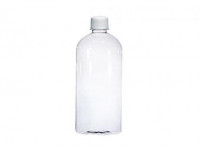 Imagen miniatura de BOTELLA LITRO LISA TRANSP C/ TAPA