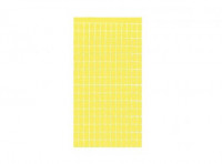 Imagen miniatura de CORTINA SHIMMER PASTEL AMARILLO MDC 1*2M CM02292