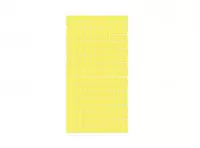 Imagen miniatura de CORTINA SHIMMER PASTEL AMARILLO MDC 1*2M CM02292