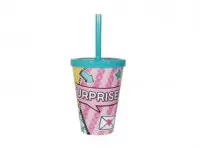 Imagen miniatura de VASO BABY PP 350ML SORPRESA-AZUL TIFFANY R: 01195722 NEOPLAS