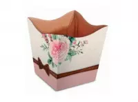 Imagen miniatura de CACHEPOT GRD POTE 15 DECOR AMOR ETERNO 17X16