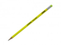 Imagen miniatura de STABILO LAPIZ DE GRAFITO SWANO 4907 HB AMARILLO NEON C/BO